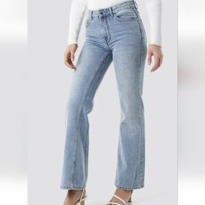 MNG Denim Iconics Wide Leg Jeans, Size 10